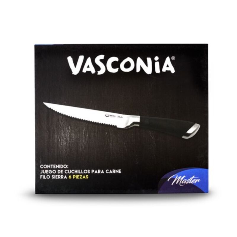Juego De Cuchillos Vasconia 4023879, 6 Piezas M... image number null