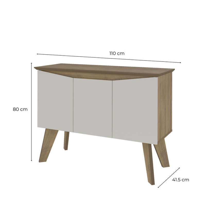 Credenza Bertolini Oasis Pino Off White image number null