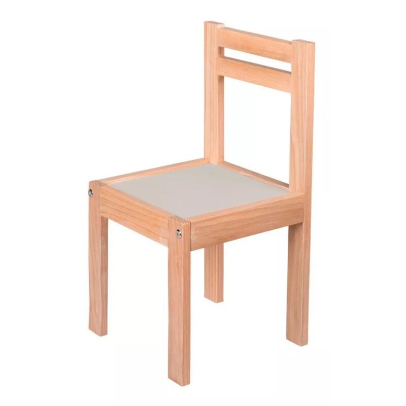 Silla de Madera N&oacute;rdica Barnizada para Ni&ntilde;os - ... image number null