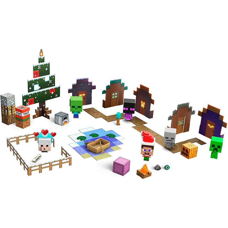 Minecraft Mob Head Minis Calendario de Adviento image number null