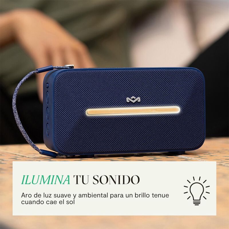 Bocina Rise Up Solar Blue The House Of Marley B... image number null
