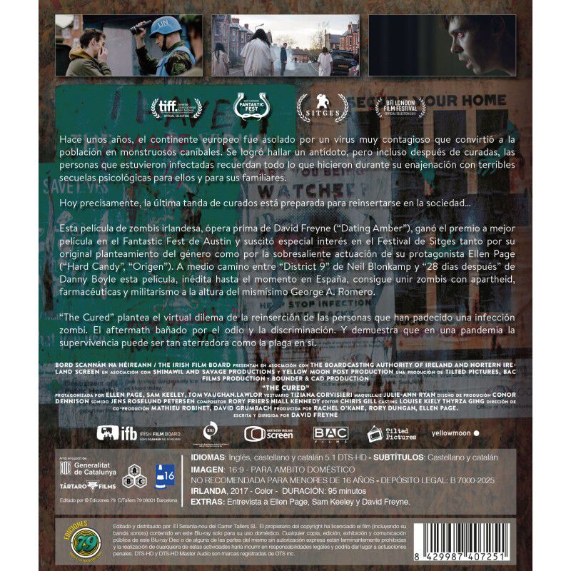 The Cured [Blu-ray] (2017) image number null