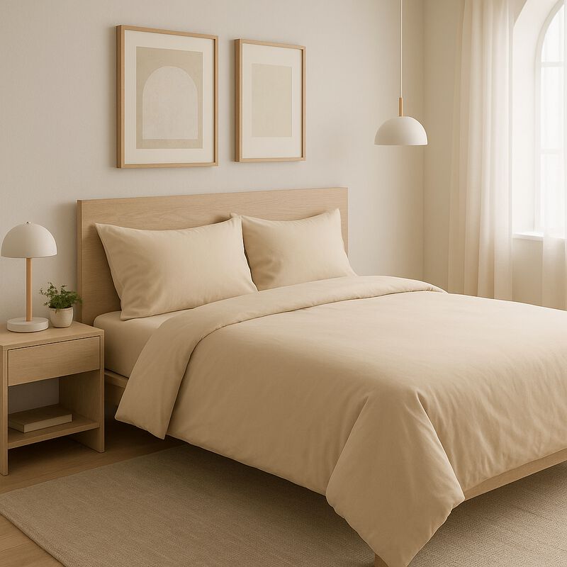 Juego de S&aacute;banas Queen Size 100% Algod&oacute;n Premiu... image number null