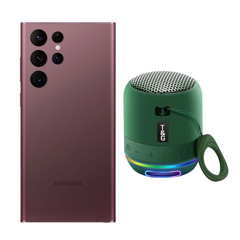 Galaxy S22 Ultra 128GB Borgo&ntilde;a Reacondicionado ... image number null