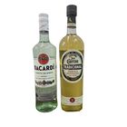 1 Botella Tequila Jose Cuervo Tradicional Reposado 950ml + 1 Botella Ron Bacardí Blanco 750 ml
