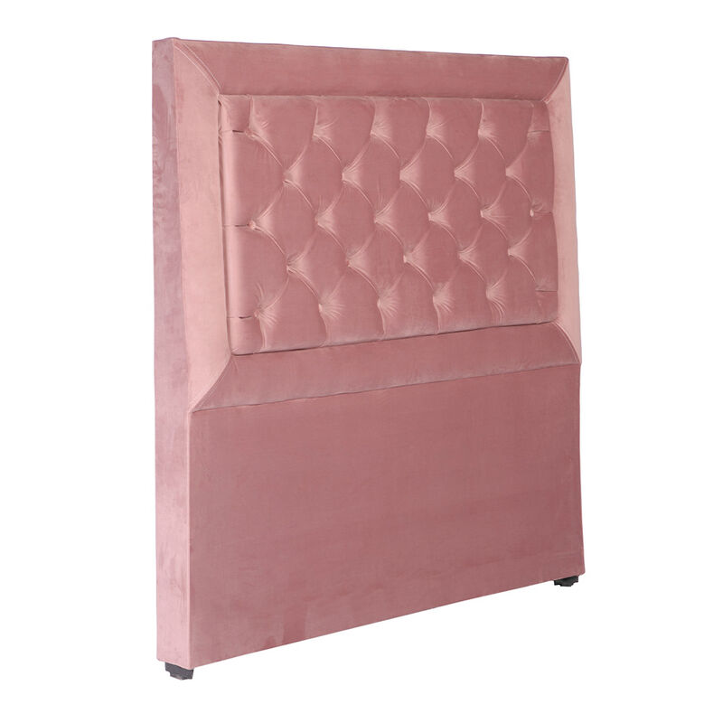 Cabecera Queen Size Dicasa Mary Palo de Rosa image number null