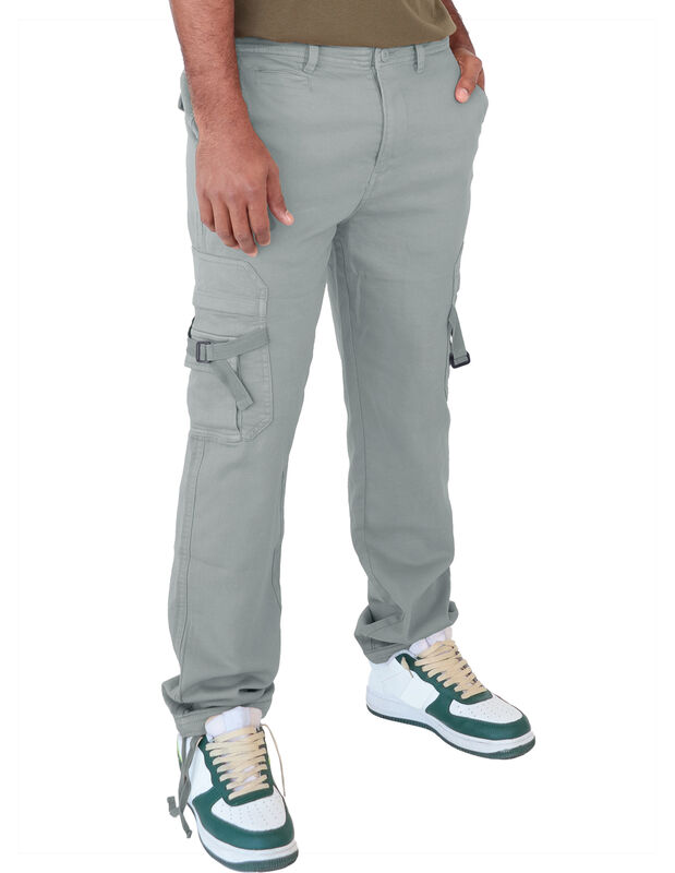 Pantal&oacute;n Caballero Tipo Cargo Turquesa Roosevel... image number null