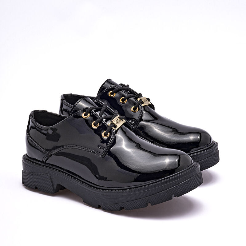 Lady One Zapato para ni&ntilde;a negro charol image number null