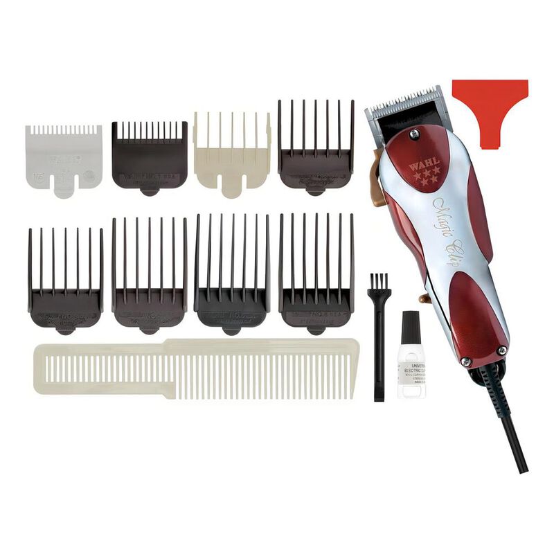 Cortadora Wahl Magic Clip 5 Star Roja 110v image number null