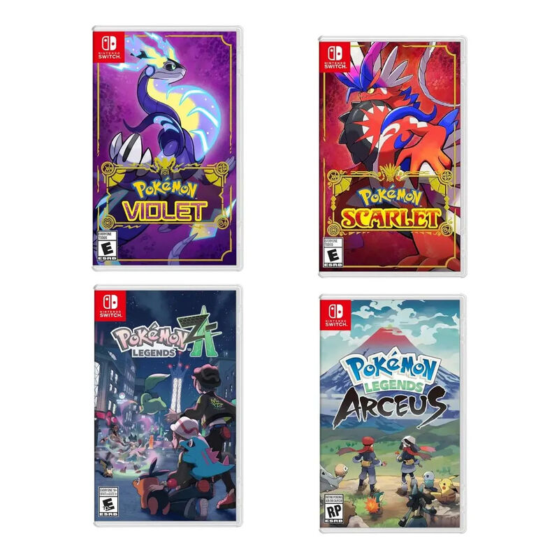 Nintendo Switch Juegos Pok&eacute;mon: Z-a, Violet, Sc... image number null