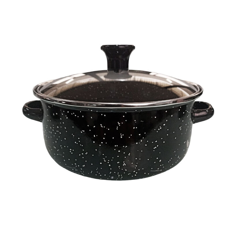 Juego de ollas de Peltre con tapa 10 pz Interna... image number null