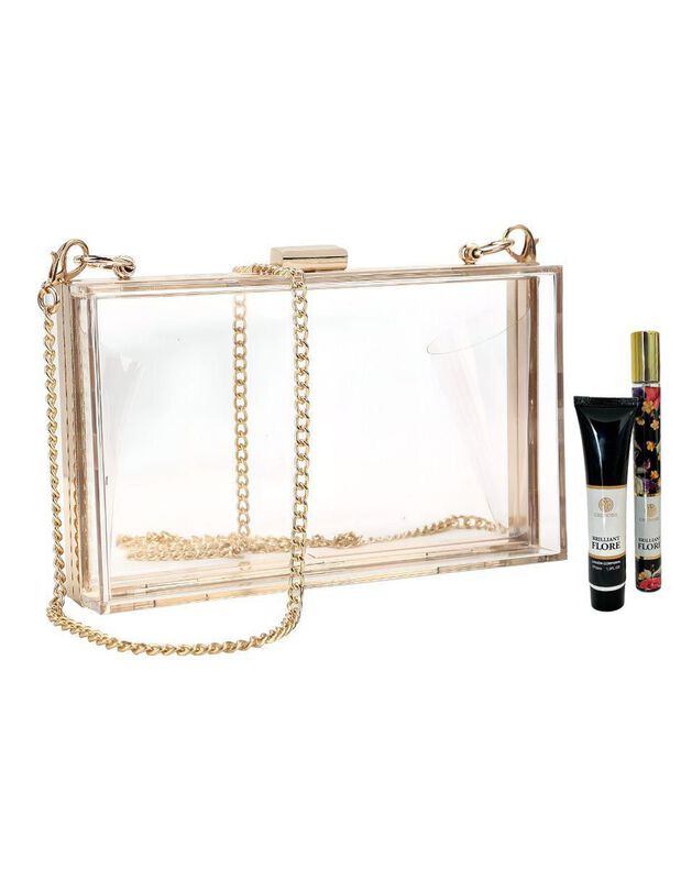 Bolsa Crossbody Pink Brule Glassyrose Para Muje... image number null