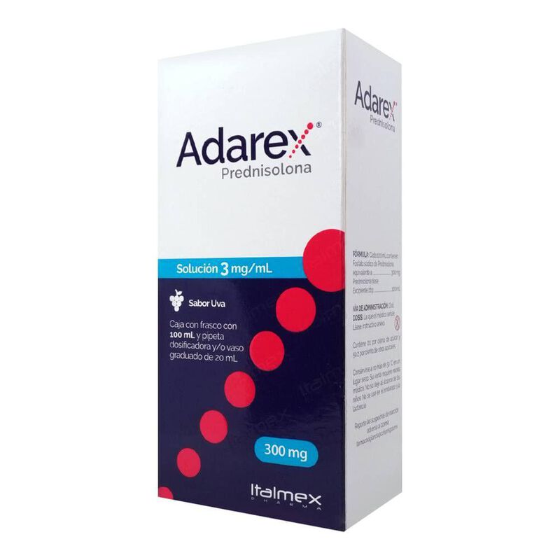 Adarex 3mg/ml Caja con frasco con 100mL y pipet... image number null