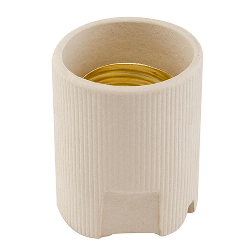 Portal&aacute;mpara de porcelana base mogul image number null