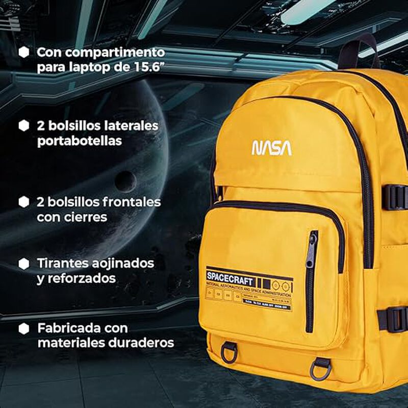 TechZone Mochila Nasa Backpack para Laptop de 1... image number null