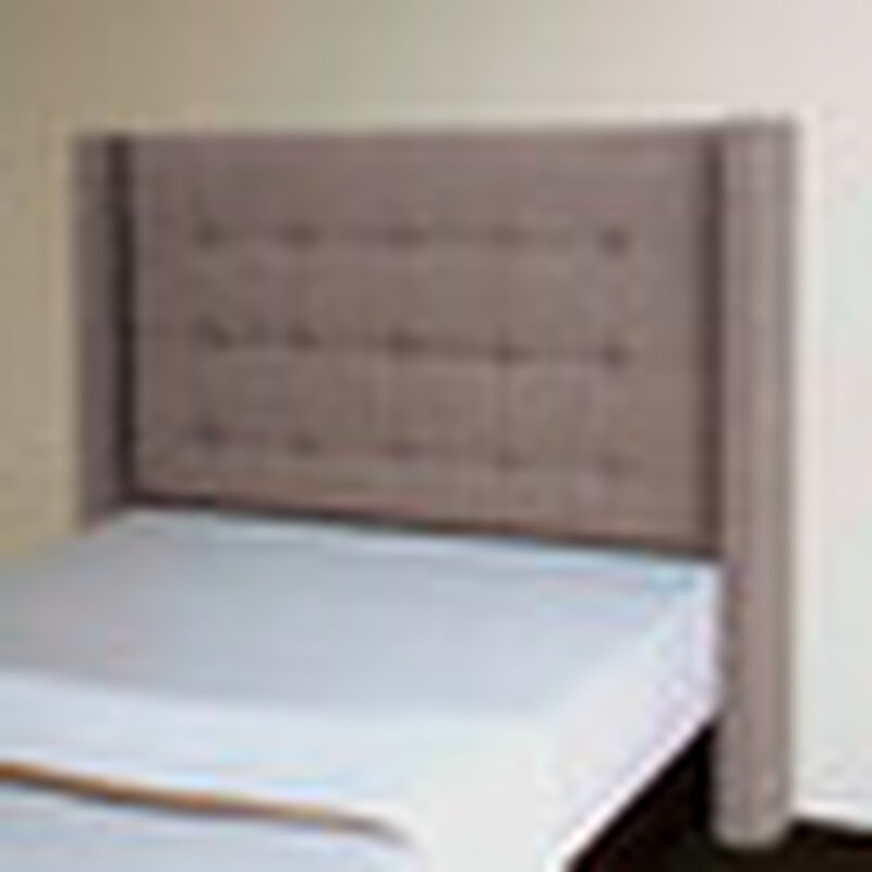 Cabecera Queen Size Dicasa Titan Gris Oscuro image number null