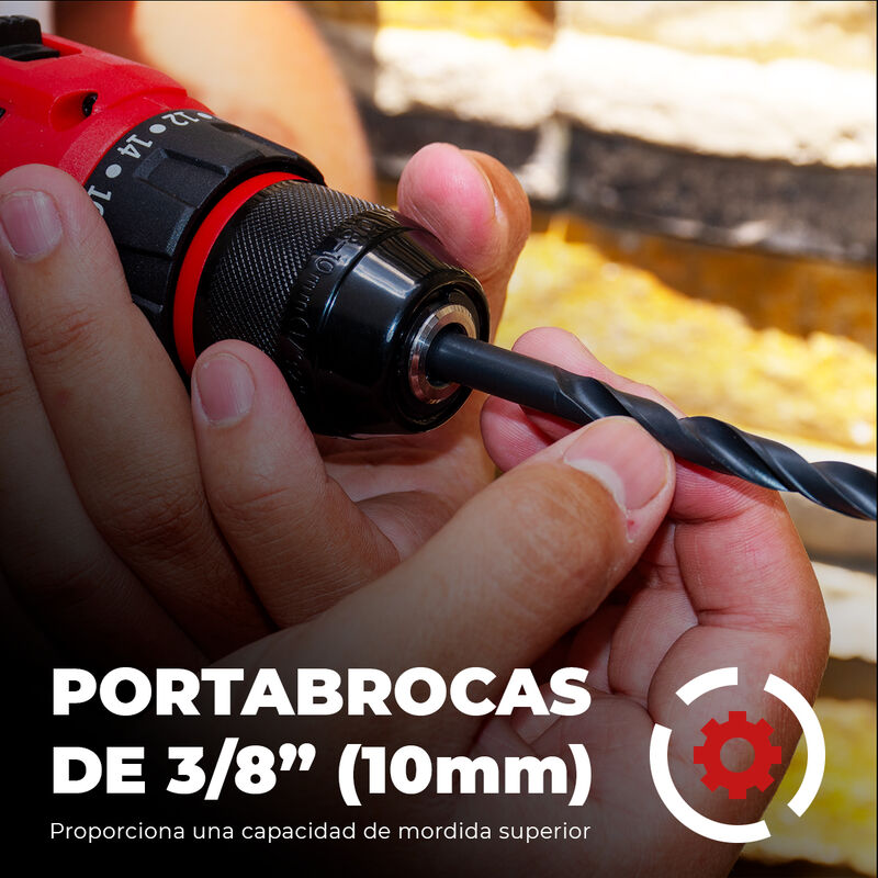 Energizer Taladro Inal&aacute;mbrico Sin Carbones 3/8'... image number null