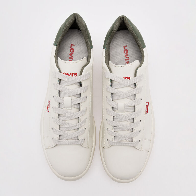 Levi's Tenis urbano para hombre blanco olivo image number null