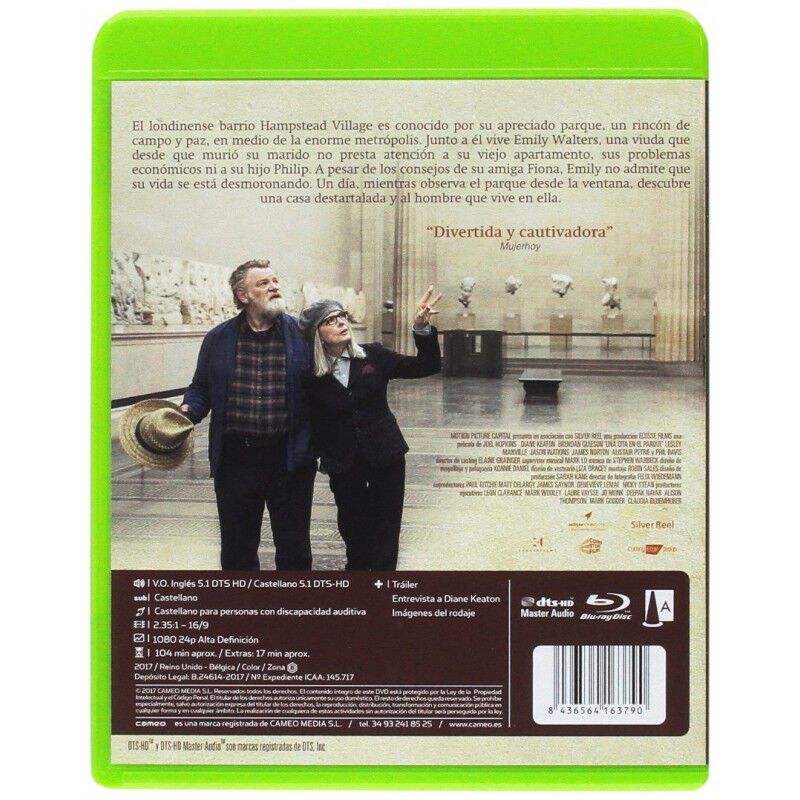 Una cita en el parque [Blu-ray] (2017) Hampstea... image number null