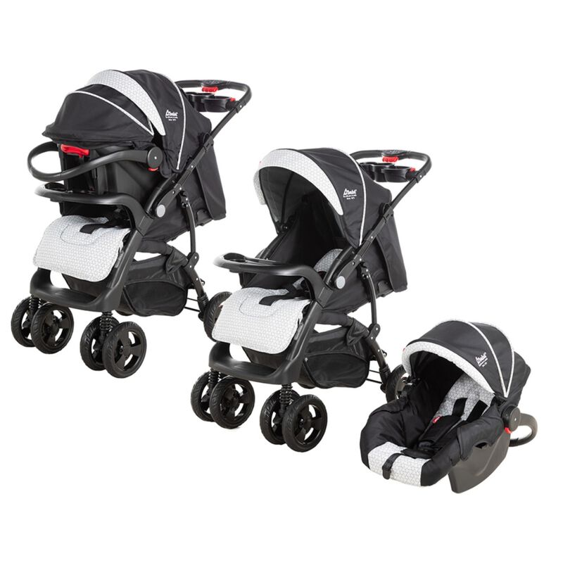 Carriola D'Bebé Travel System Aventura Elite Ne... image number null