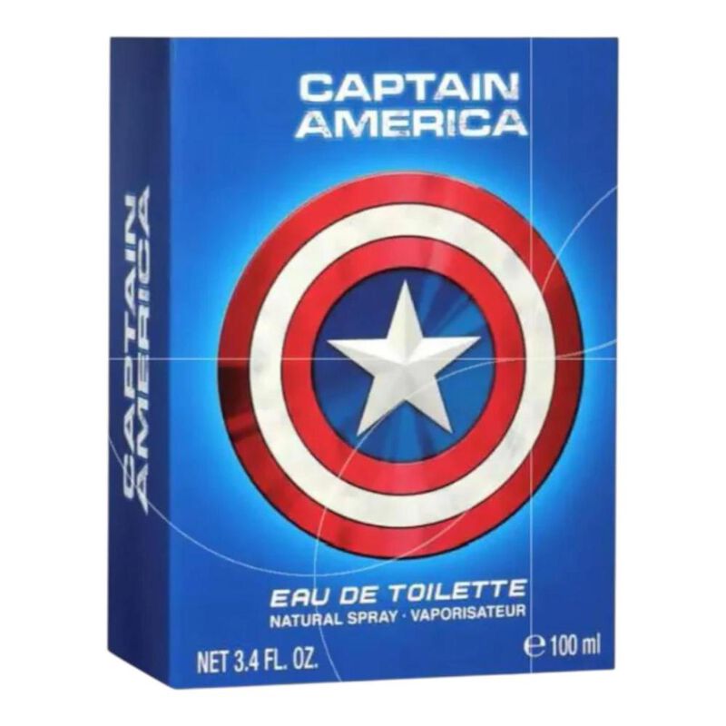 Perfume Marvel Captain America Edt 100 Ml image number null