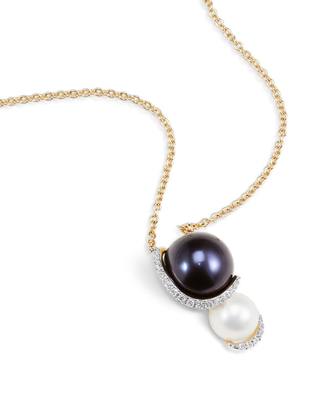 Gargantilla Oro Amarillo 14k Con 5 Pts Diamante... image number null