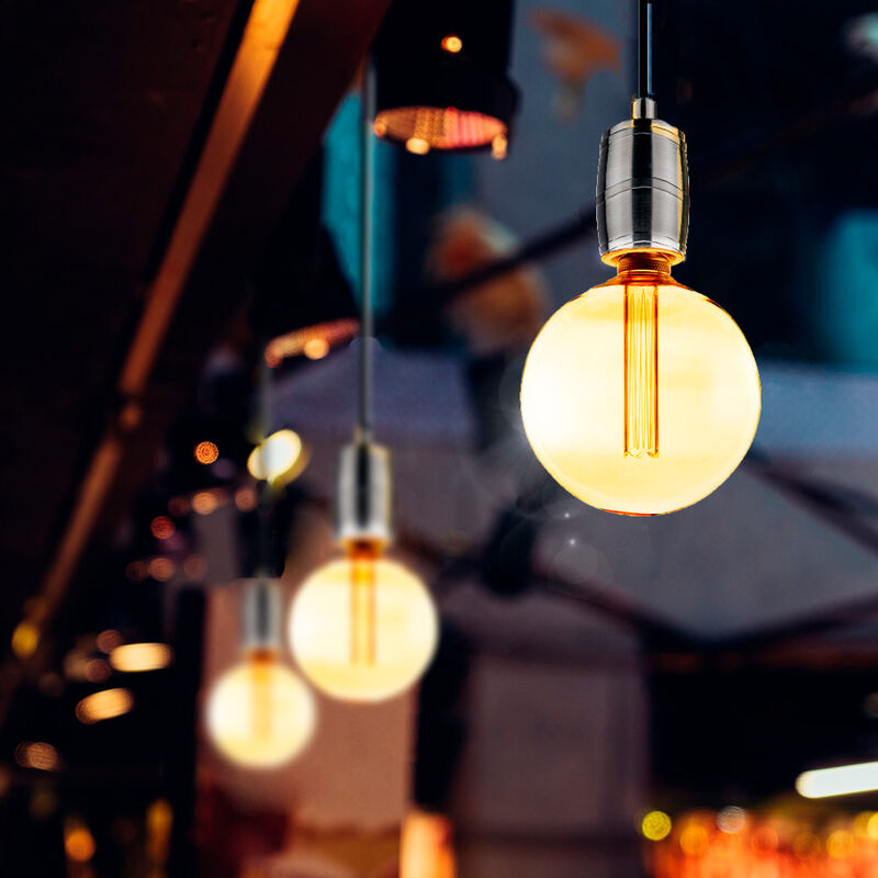 Socket Colgante Decorativo, Cubierta Color Sati... image number null