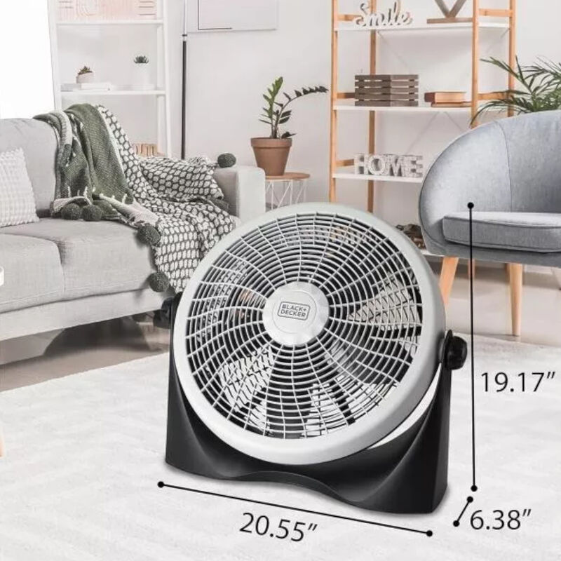 Ventilador de Piso 3 Velocidades Black+Decker 5... image number null