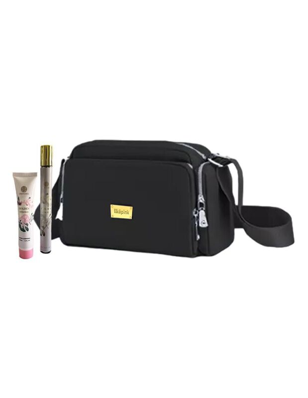 Bolsa Crossbody Pink Brule City Lights Para Muj... image number null