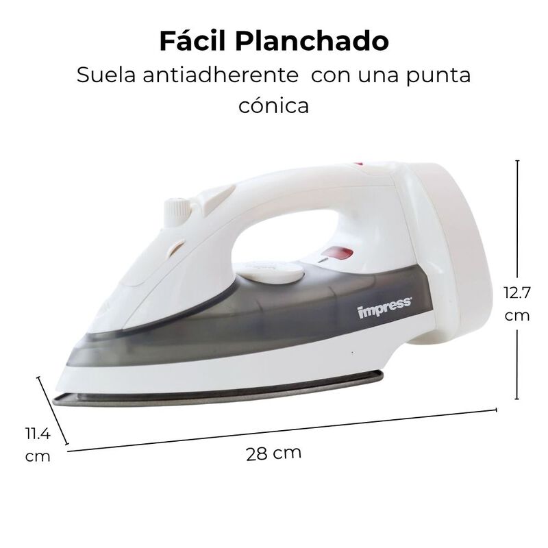 Plancha De Vapor Para Ropa Impress Antiadherent... image number null