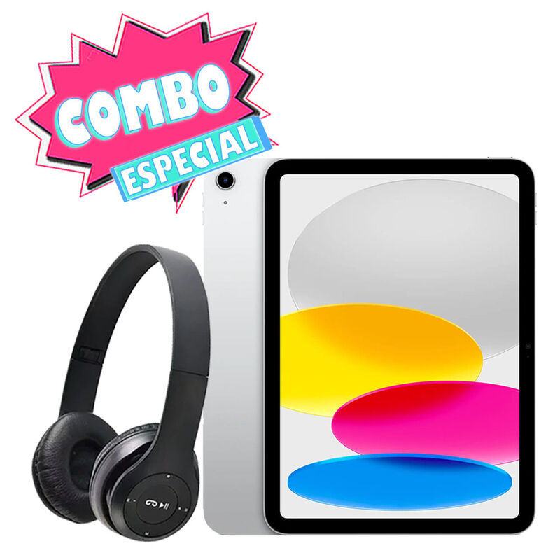 Combo Apple Ipad 2025 (A16 chip) 128Gb Plata MD... image number null