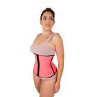Cinturilla Faja Térmica 3 Capas Licra Látex Algodón Rosa XXG
