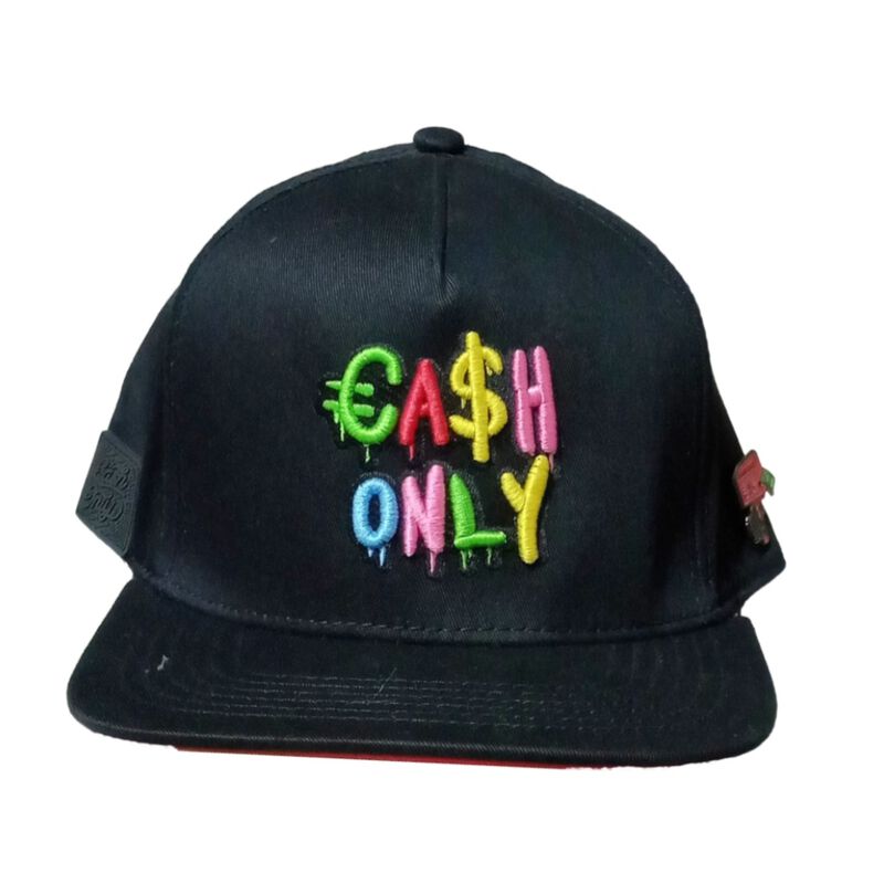 Gorra Cash Only Letras Colores Cash-04 image number null
