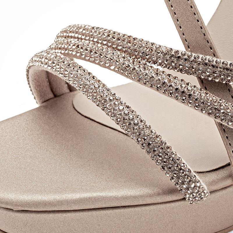 Stella Zapatillas de fiesta para mujer dorado r... image number null