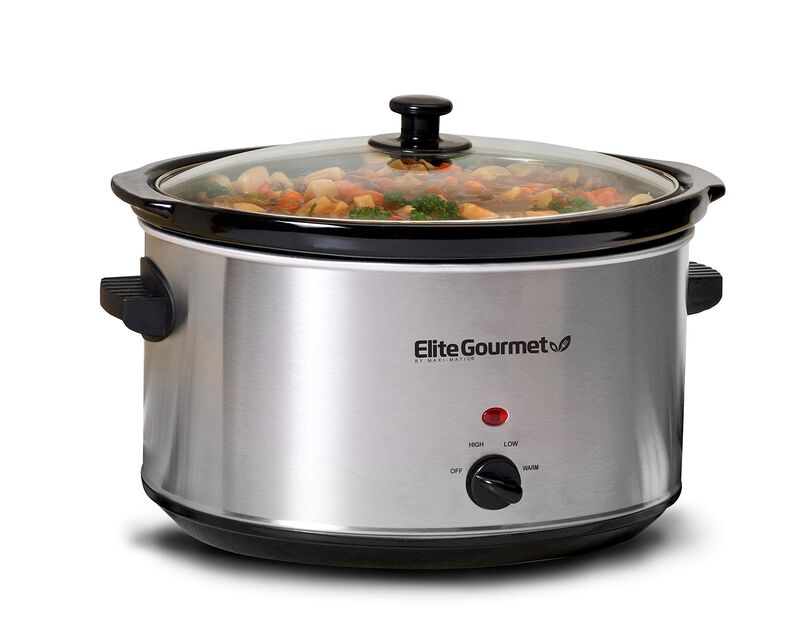 Olla De Cocci&oacute;n Lenta Elite Gourmet Mst-900v 8,... image number null