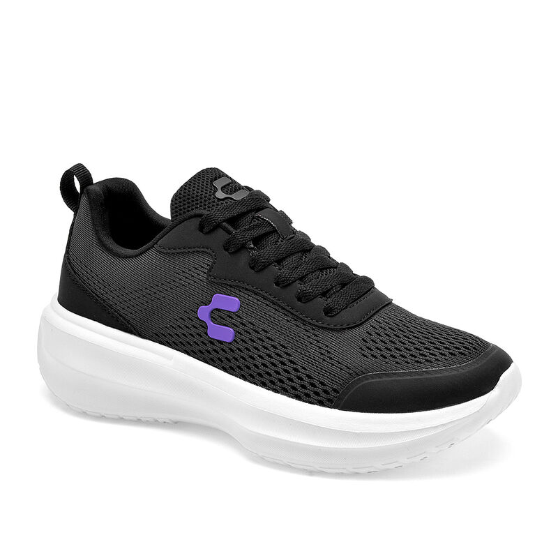 Charly tenis deportivo para mujer negro cod 139... image number null