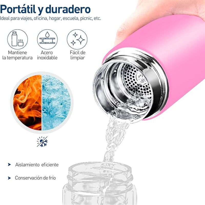 Termo Acero Inoxidable a Prueba de Fugas Bluela... image number null