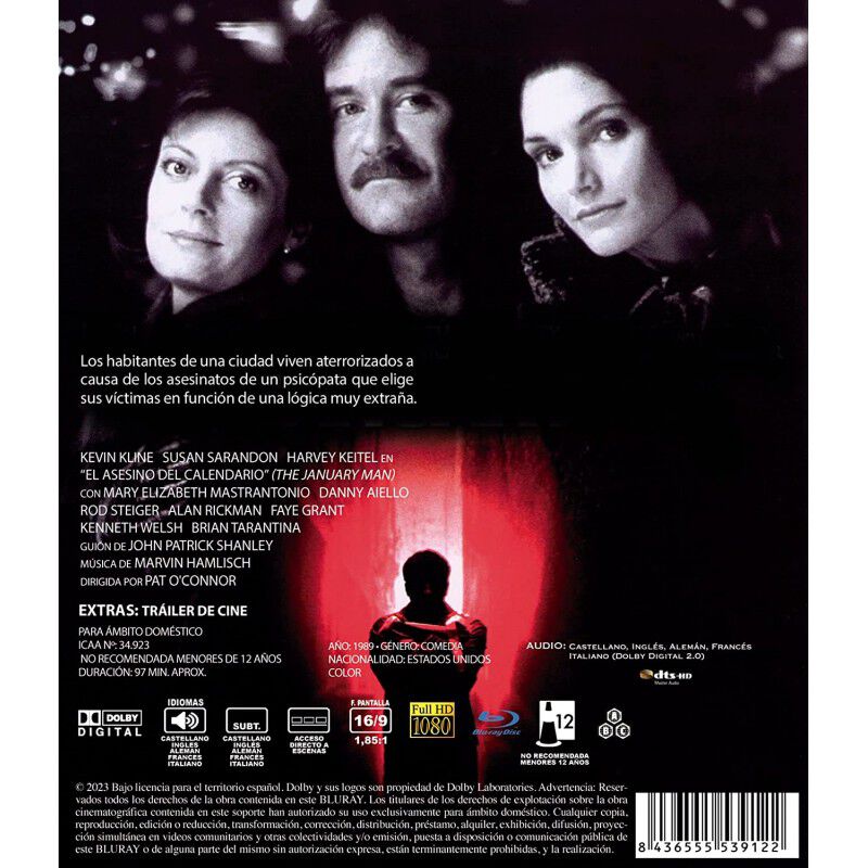 El Asesino Del Calendario [blu-ray] (1989) The ... image number null