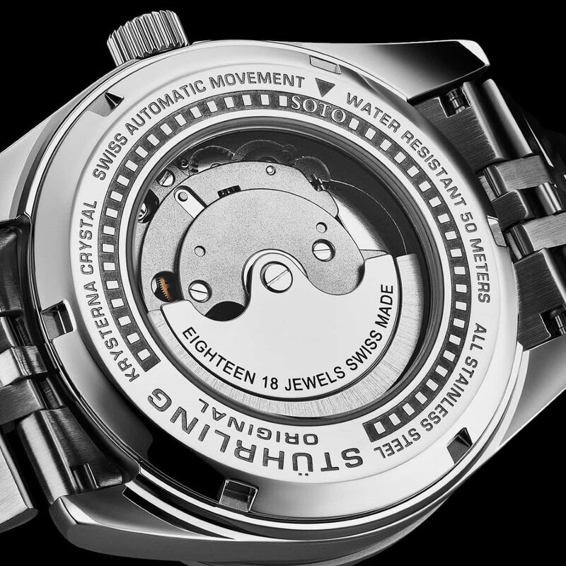 Reloj Stuhrling para hombre 1020.04 automático ... image number null
