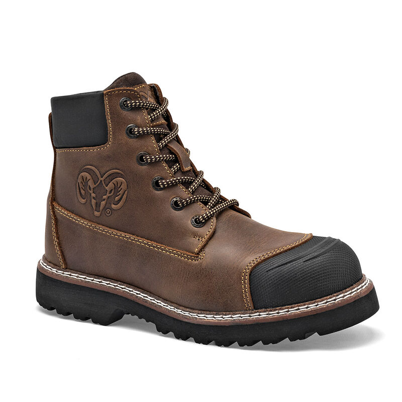 Ram Bota De Piel Para Hombre Caf&eacute; Negro Cod 129... image number null