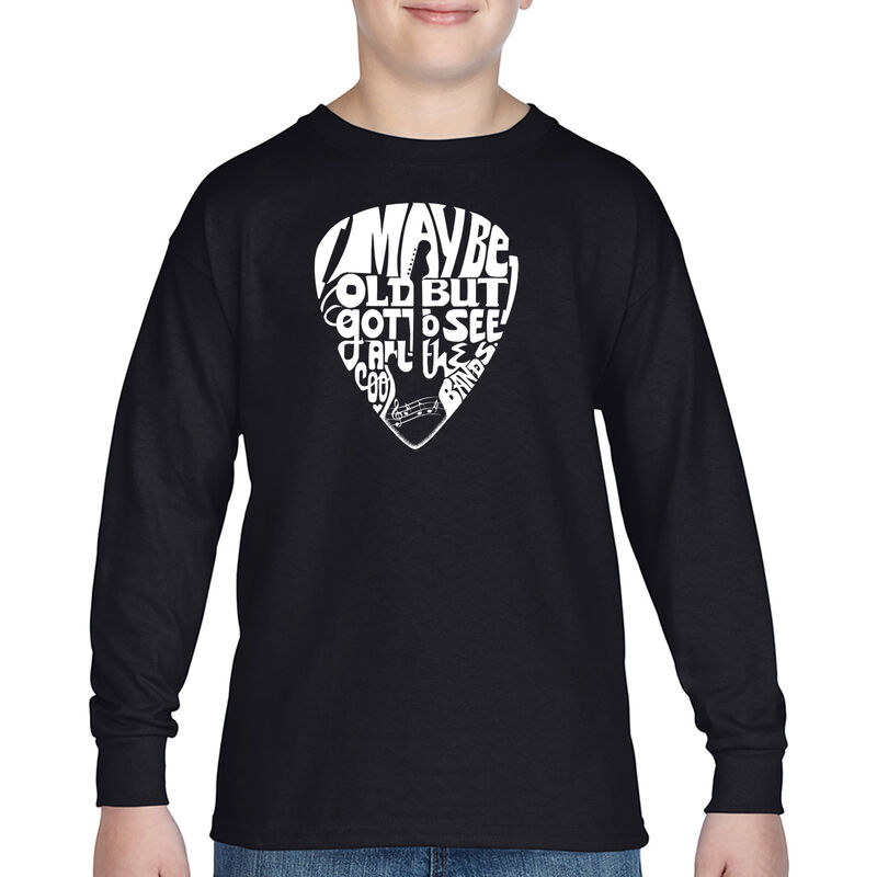 Camiseta De Manga Larga Word Art Para Ni&ntilde;o - P&uacute;... image number null