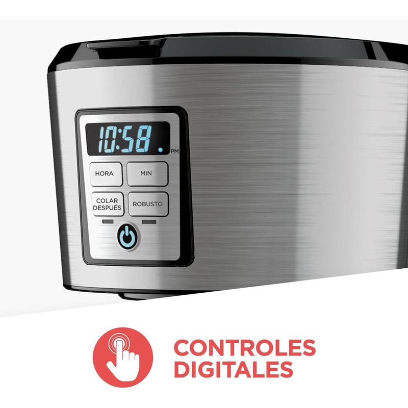 Cafetera Programable Black+Decker 12 Tazas CM12... image number null