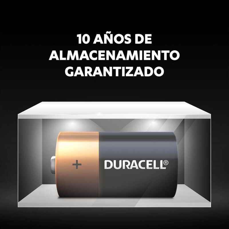DURACELL ALCALINA D CON 10 UNIDADES 1.5V MN1300... image number null