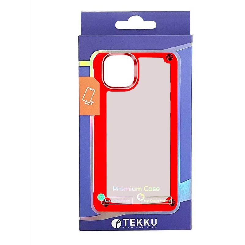 Funda TEKKU Shock Hardshell para iPhone 15 Roja... image number null