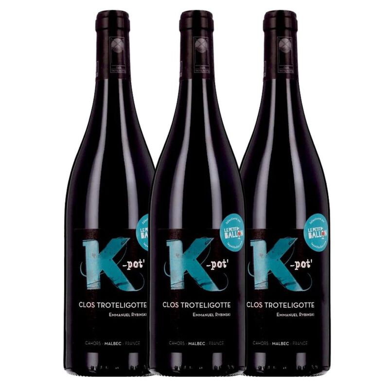 Vino Tinto K-Pot' Clos Troteligotte Cahors Org&aacute;... image number null
