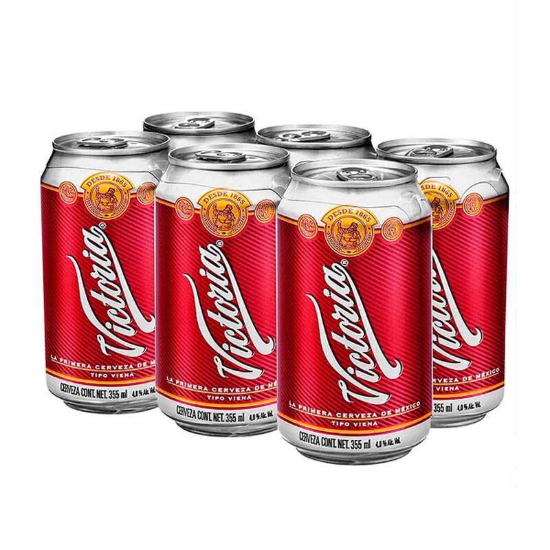 Cerveza Victoria Lata Six Pack 355 ml image number null