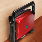 Sandwichera Panini Hamilton Beach 25462z Antiadherente color rojo