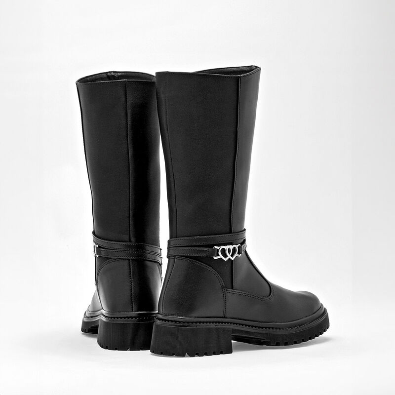 Yuyin Bota para mujer negro image number null