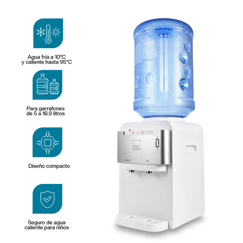 Dispensador De Agua De Garraf&oacute;n Fria Y Caliente... image number null