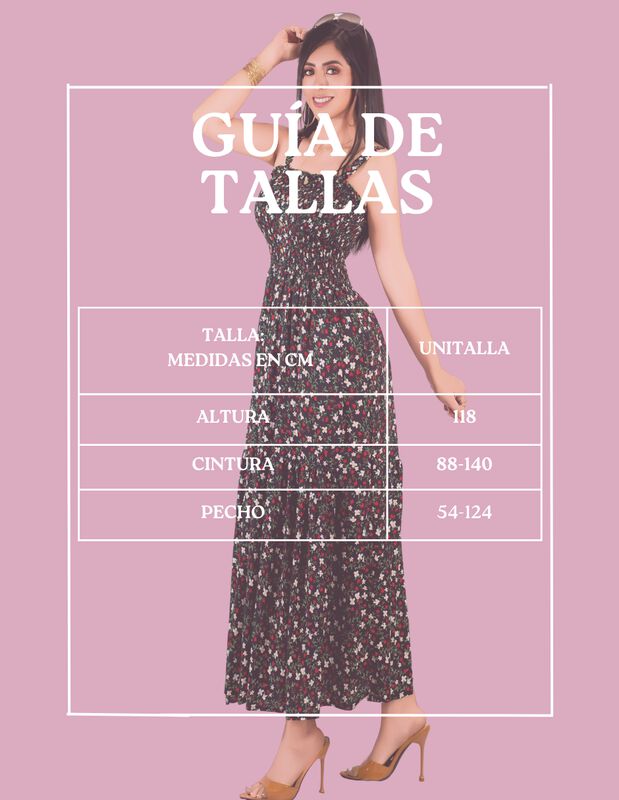 Vestido Maxi Casual Mujer Largo VES-1027 Lila C... image number null